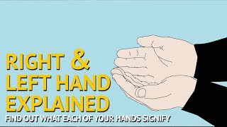 Palmistry  Right Hand Vs Left Hand Meaning Explained  Which Hand to Read [upl. by Herta]