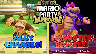 Going Over The New Mario Party Jamboree Details [upl. by Adnamal519]