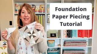 Foundation Paper Piecing Tutorial [upl. by Harutak]