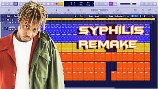 How Juice WRLD  Syphilis Was Made Instrumental Remake Production Tutorial [upl. by River220]