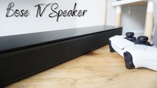 Why You SHOULD Get The Bose TV Speaker Soundbar in 2021  Unboxing and Review [upl. by Chancelor]