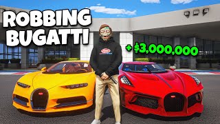 Robbing Bugatti Dealership in GTA RP [upl. by Bridgette889]