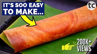 How to make Hotel Style Dosa  Hotel Dosa Batter  Crispy Dosa Recipe  Best Dosa Batter Tamilchef [upl. by Kitchen588]