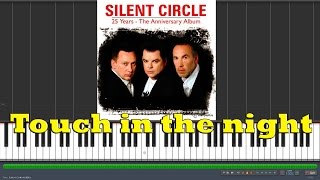 Silent Circle  Touch in the night Synthesia [upl. by Tome897]