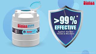 Sintex Pure Antimicrobial Water Tank [upl. by Nonnag399]