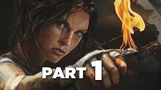 Tomb Raider Definitive Edition Gameplay Walkthrough Part 1 PS4 XBOX ONE [upl. by Nyleve]