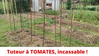 Tuteur aÌ€ TOMATES garanti aÌ€ vie [upl. by Enois]