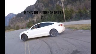 HOW GOOD ARE TESLA MODEL 3s FOR DRIFTING [upl. by Gualtiero]