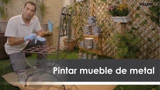 Como pintar muebles de metal [upl. by Martell]