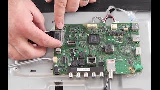 Sony 48quot LED TV Repair KDL48R5  How to Replace The Main Board [upl. by Eadnus896]