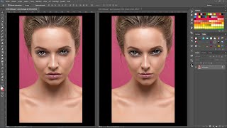 Tutoriel Photoshop CC 20155Modification des Traits du Visage [upl. by Mellen]