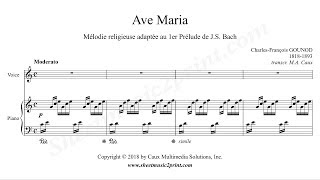 Gounod  Ave Maria  C Major [upl. by Elwood]