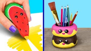 13 Fournitures Scolaires DIY Kawaii [upl. by Nnyleve843]