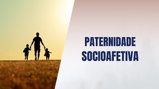 Paternidade socioafetiva [upl. by Auric122]