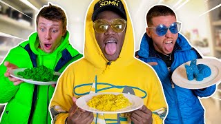 SIDEMEN EATING ONE COLOUR FOOD FOR 24 HOURS CHALLENGE [upl. by Llenart334]