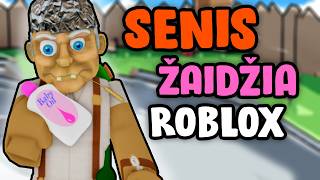 SENIS ŽAIDŽIA ROBLOX [upl. by Yrreg952]