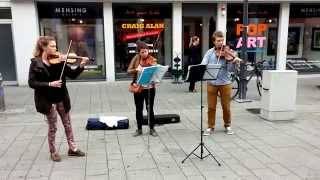 Remarkably talented violin trio plays classical music [upl. by Fischer100]