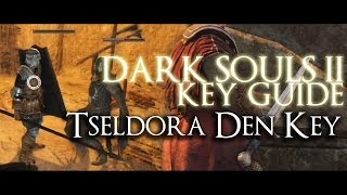 Dark Souls 2 Key Guide  Tseldora Den Key Plus Engraved Gauntlets Location [upl. by Shermie]