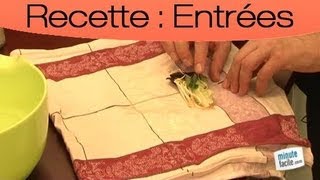 Recette  les rouleaux de printemps [upl. by Ahseka315]