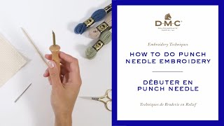 How To do Punch Needle Embroidery [upl. by Brig]