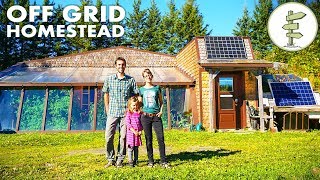 Homesteading Family Living OffGrid in a Spectacular Earthship [upl. by Sanborne824]