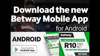 How to download and install the Betway App [upl. by Irbmac]