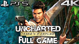 UNCHARTED THE LOST LEGACY PS5 Gameplay Walkthrough Part 1 FULL GAME 4K ULTRA HD  No Commentary [upl. by Millham]