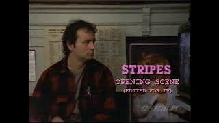 Stripes 1981  Opening Scene TV Edit [upl. by Aleihs522]