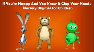 If Youre Happy And You Know It Clap Your Hands  Part 2  Nursery Rhymes for Kids [upl. by Enirac]