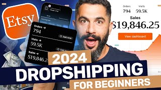 How To Start Dropshipping On Etsy BEGINNERS TUTORIAL [upl. by Renault]