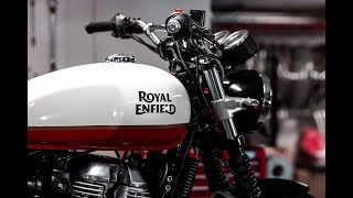 Royal Enfield 650 Interceptor fitted with the 865cc big bore kit with dyno testing [upl. by Sualkcin]