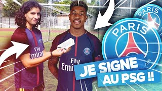 PRESNEL KIMPEMBE MANNONCE QUE JE VAIS SIGNER AU PSG [upl. by Acinnad]