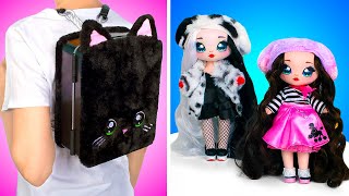 Limited Na Na Na Dolls  Surprise Backpack And Suitcases UNBOXING [upl. by Drislane]