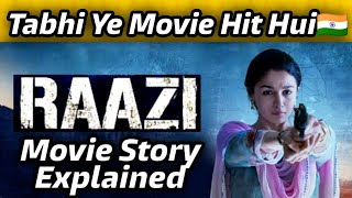 Raazi Movie Story Explained  Isnt It Real Patriotic Movie [upl. by Kirenoj24]