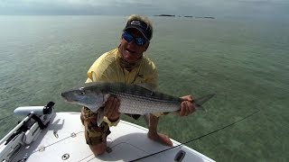 Screaming Bonefish Fishing the Flats In Downtown Islamorada Florida [upl. by Dhar684]