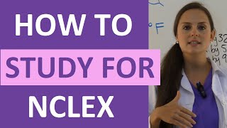 How to Study for NCLEX Exam  Free NCLEX RN Quizzes Questions [upl. by Farrel]