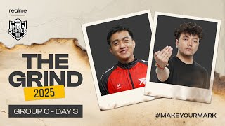 HINDI realme BGIS 2025  THE GRIND  Group C  Day 3 [upl. by Nemrak304]