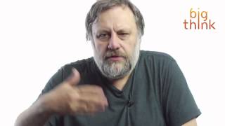 Slavoj Žižek Dont Act Just Think  Big Think [upl. by Rochemont734]