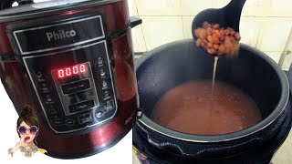 Como cozinhar feijão na panela de pressão elétrica  BlogdaFA [upl. by Derry283]