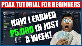 TRADE IN PDAX TUTORIAL FOR BEGINNERS  HOW I EARNED ₱5000 IN JUST A WEEK [upl. by Aneeb809]