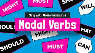 Sing with Grammarsaurus  Modal Verbs [upl. by Franek89]