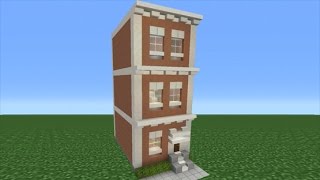 Minecraft Tutorial How To Make A Town House [upl. by Abdu308]