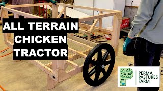 Justin Rhodes Inspired Chicken Tractor Build Pt 1 [upl. by Nwavahs]