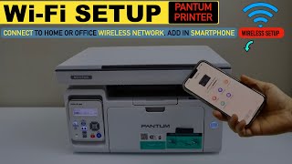 Pantum Printer WiFi Setup [upl. by Anerom]