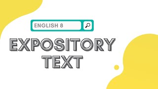 EXPOSITORY TEXT [upl. by Haldan867]