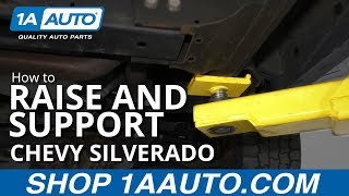 How to Raise and Support 1419 Chevy Silverado [upl. by Hosfmann]