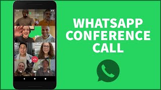 Whatsapp Tutorial 2021 How to Conference Call on Whatsapp [upl. by Haldis]