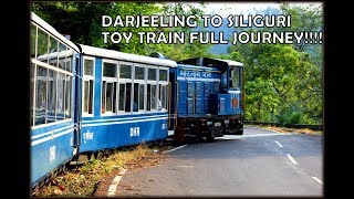 Darjeeling  Siliguri Toy Train full journey Toy Train accident clip  Darjeeling Himalayan Railway [upl. by Akerdal946]