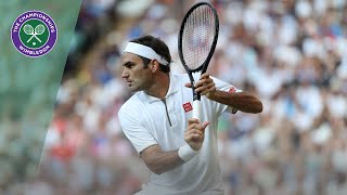 Roger Federer vs Rafael Nadal Wimbledon 2019 semifinal highlights [upl. by Enamrej929]