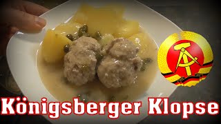 DDR Küche  Königsberger Klopse [upl. by Randolf98]